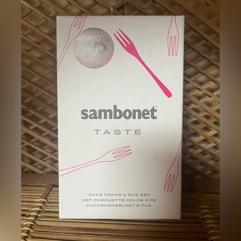Sambonet Taste Cake Fork Set